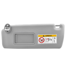 Front Left Driver Side Gray Sun Visor With Mirror 74320-60D22-A0 for Lexus GX460 4.6L V8 2010-2023 - KUDUPARTS