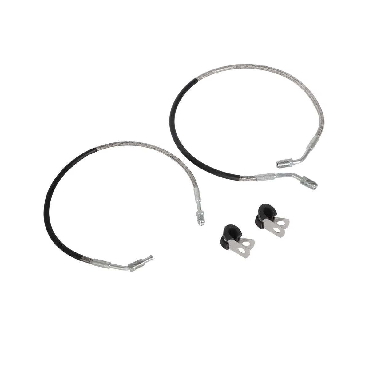 Front Left & Right Brake Hose Line 1930752 1930753 for Polaris ATV Magnum 325 425 500 Worker 335 500