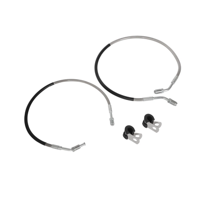 Front Left & Right Brake Hose Line 1930752 1930753 for Polaris ATV Magnum 325 425 500 Worker 335 500
