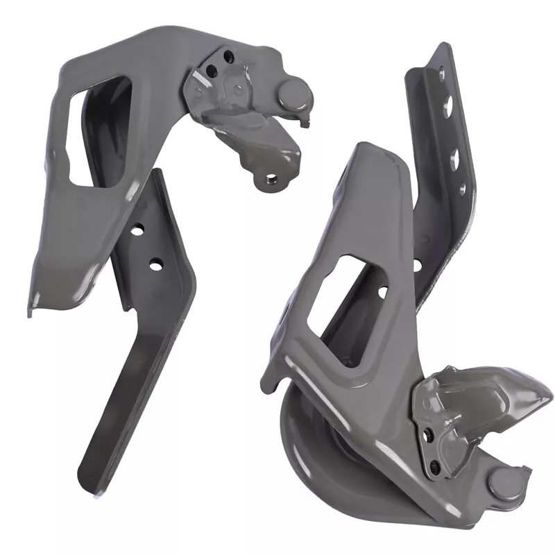 Front Left & Right Hood Hinge Set HO1236166 HO1236165 for 2023-2024 Honda HR-V - KUDUPARTS
