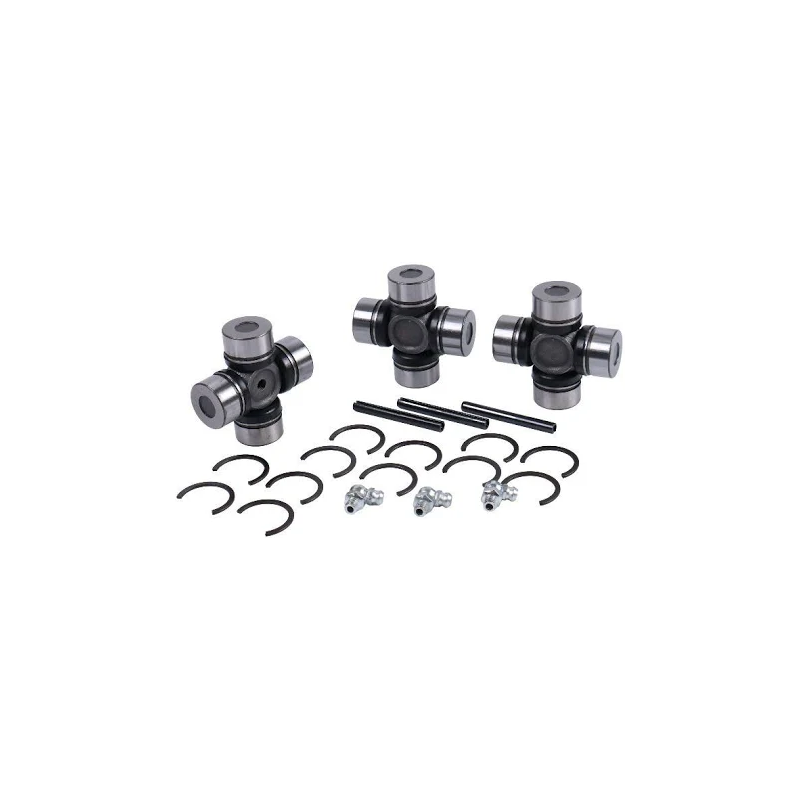 Front Rear Prop Shaft Bearing Carrier & U-joint 3514806 for Polaris RZR S 4 900 1000 XP - KUDUPARTS