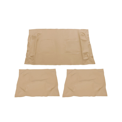Front Seat Cover Kit for Club Car Golf Cart DS 1982-2000.5 Beige