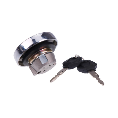 Fuel Cap With 2 Keys 4188409 for Hitachi 344G 444G EX100 EX120 EX150 EX160WD EX200 EX270 EX300 EX400 EX550 EX60 LX80 LX70 LX200 - KUDUPARTS