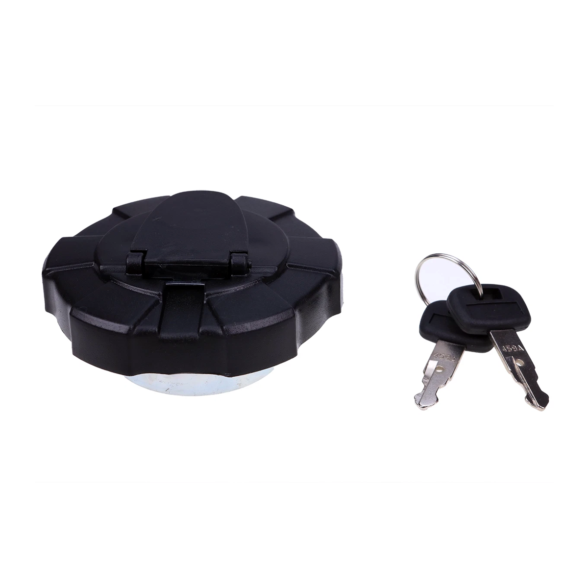 Fuel Cap with 2 Keys 172122-14301 for Yanmar Mini Excavator VIO Series VIO15 VIO20 VIO30 VIO40 VIO50 - KUDUPARTS