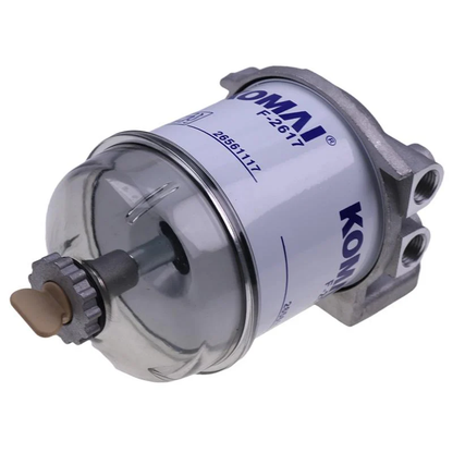 Fuel Filter Assembly 26560017 26561117 for Perkins Engine 1004-4 1004-4T 135Ti 1004G D3.152 403C-11 403C-15 403C-17 TC6.3541