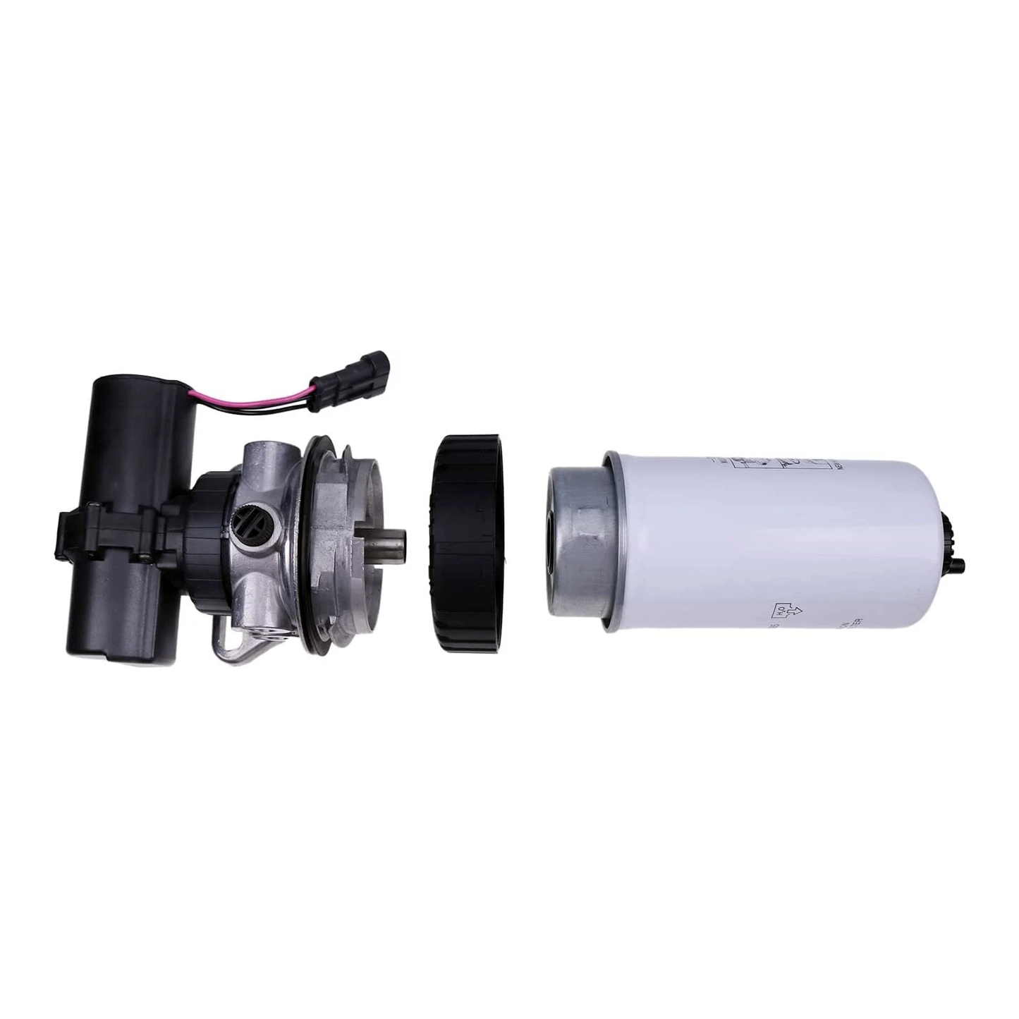 Fuel Filter Assembly 87802726 for Ford 5610S 6610S 6810S 7010 7610S 8010 8160 8260 8360 8560 - KUDUPARTS