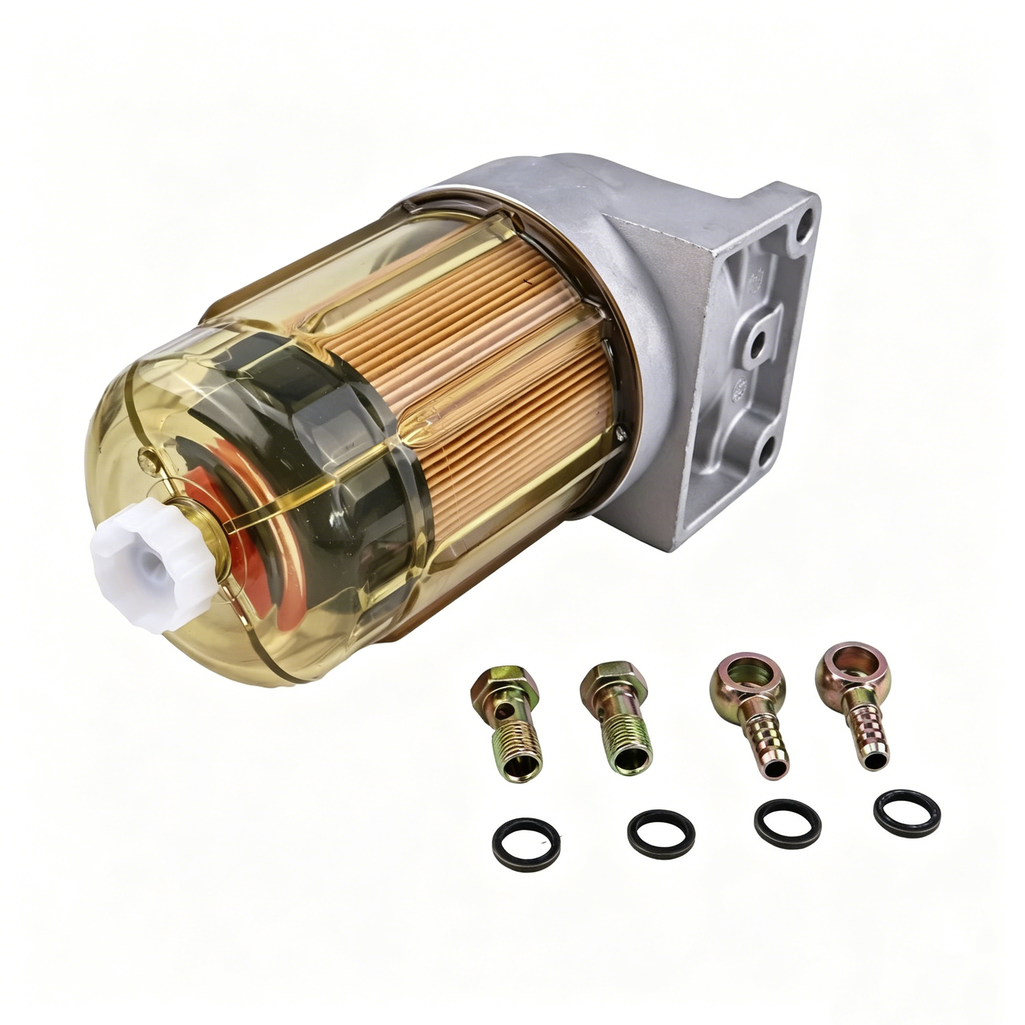 Fuel Filter Assembly YN21P01068F1 for Kobelco Excavator ED150 SK135SRLC-2 140SR SK350-8