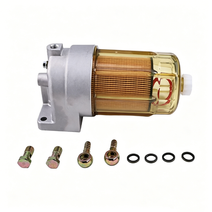 Fuel Filter Assembly YN21P01068F1 for Kobelco Excavator ED150 SK135SRLC-2 140SR SK350-8