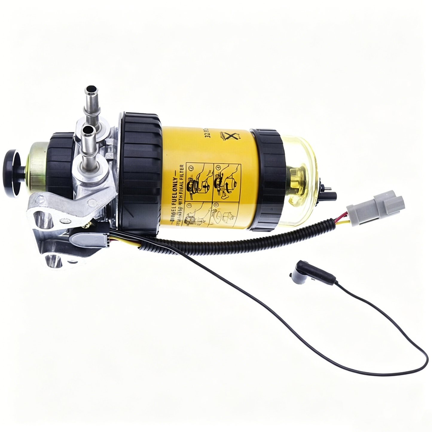 Fuel Filter Assembly for JCB 3CX 4CX 5CX Rough Terrain 926 2WD 930 2WD 940 2WD Forklift