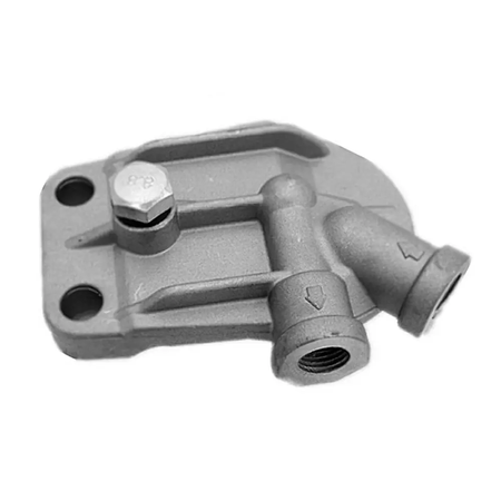 Fuel Filter Head ME03672 for Mitsubishi Engine S6K - KUDUPARTS
