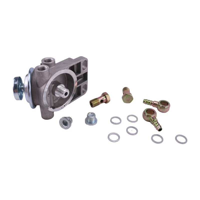 Fuel Filter Head Primer Pump F1NN9A384AA for Ford 6610S 7610S 7810S 5640 - KUDUPARTS