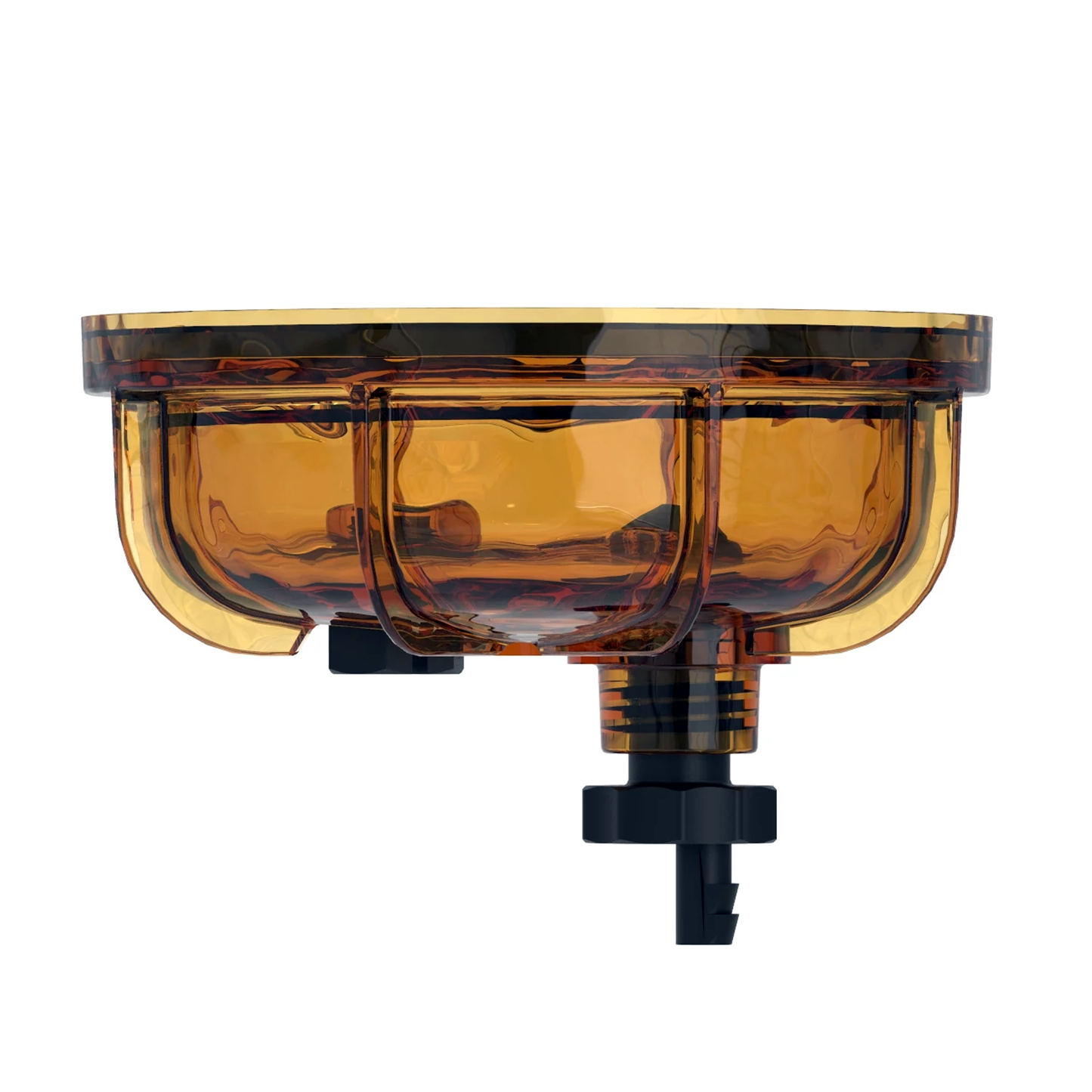 Recipiente de sedimentos del filtro de combustible RE500187 P564750 R90P para cargadoras Hitachi LX230-3 LX230-5