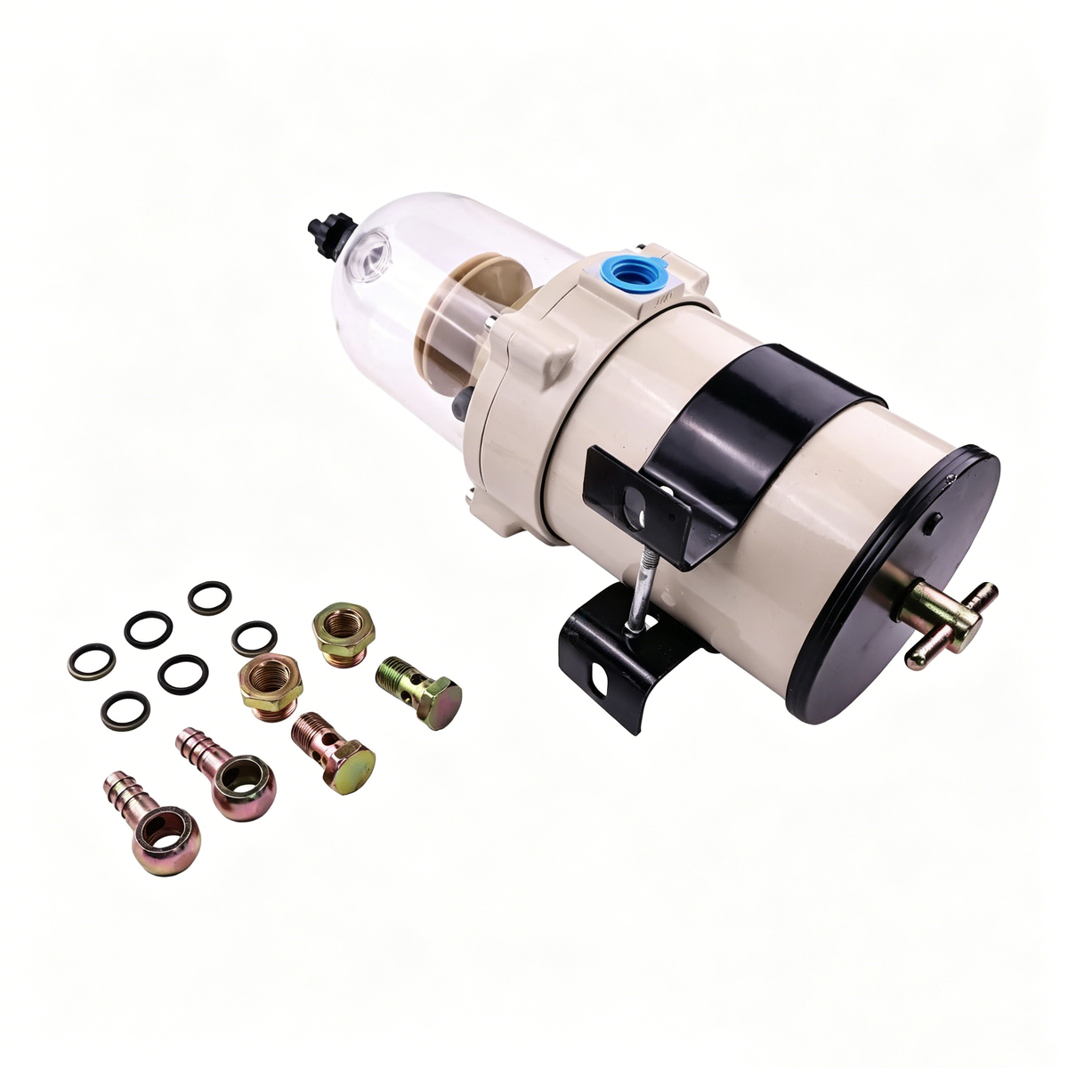 Fuel Filter Water Separator Without Hole VOE14621335 for Volvo Excavator EC170D EC200B EC200D EC210B EC210D EC240B EC250D EC290B EC300D EC350D EC380D