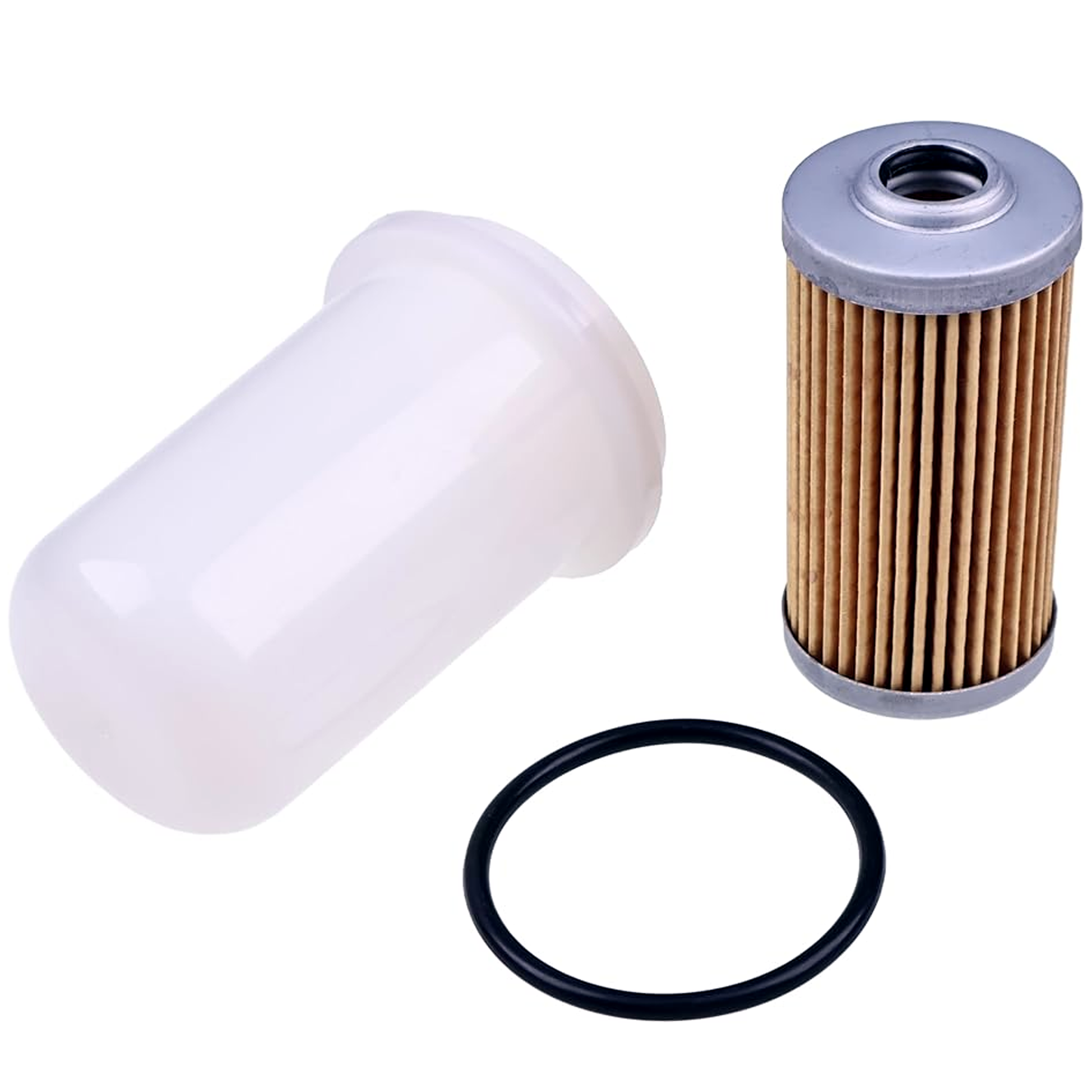 Fuel Filter & Strainer Cup 104500-55710 121370-55730 for Yanmar 1GM10 2GM20 3HM 2TNE68C 3TNE68 3TN66L Engine FX14 FX15 GT14 - KUDUPARTS