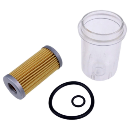 Fuel Filter with O-ring & Bowl for Ford New Holland 1000 1300 1500 1600 1700 - KUDUPARTS