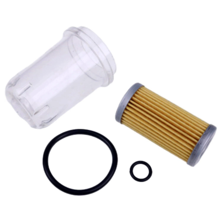 Fuel Filter with O-ring & Bowl for Ford New Holland 1000 1300 1500 1600 1700 - KUDUPARTS