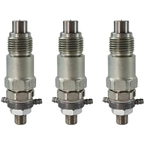 Fuel Injector 3974254 for Kubota Engine D750 D1402 V1702 V1902 Bobcat 743 643 645 231 225 331 1600 - KUDUPARTS