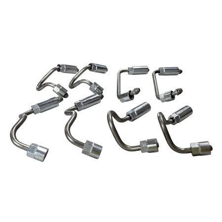 Fuel Injector Line Set 97371994 97371995 97371996 97371997 for Chevrolet Silverado GMC Sierra 2500 3500 GM LBZ Duramax 6.6L Classic - KUDUPARTS