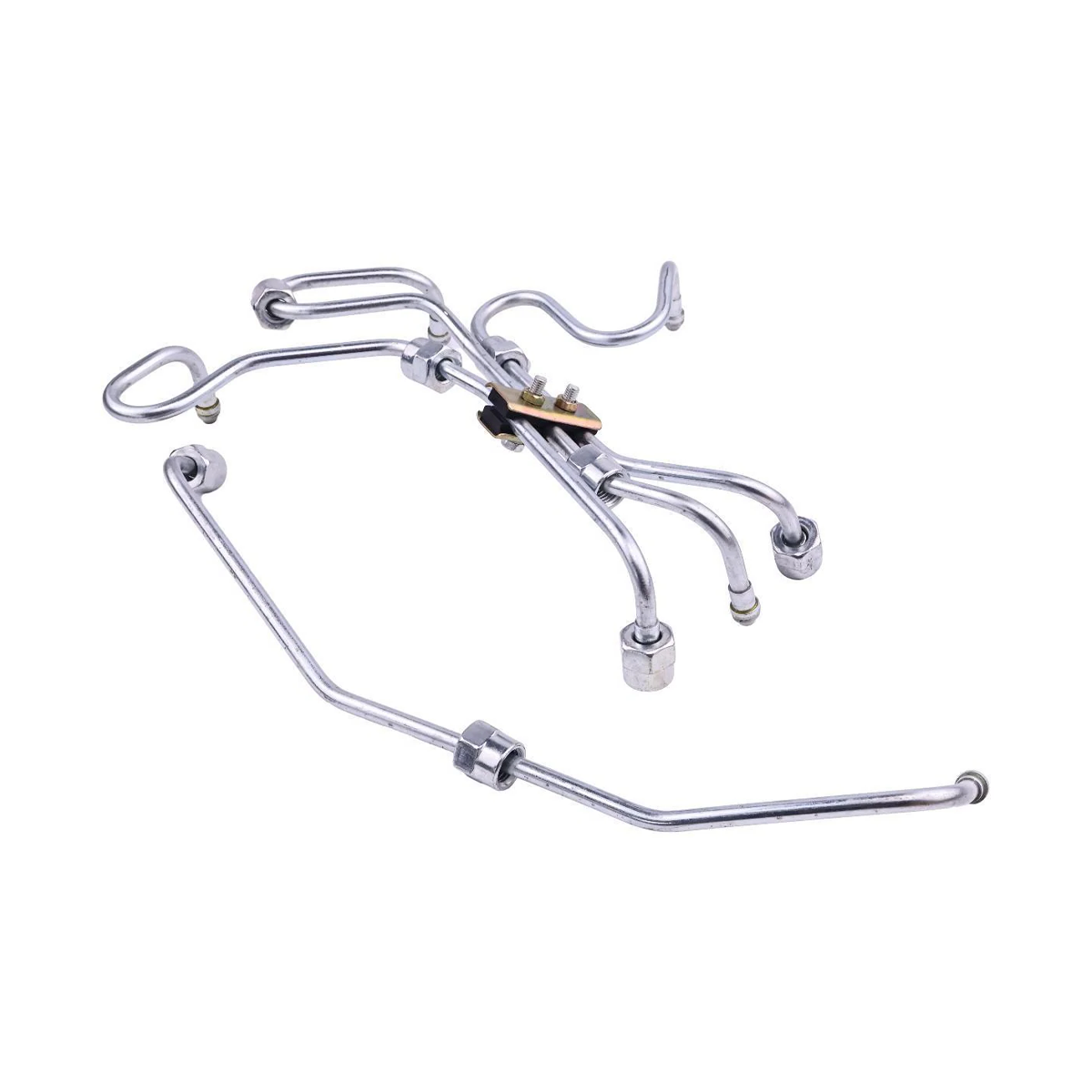 Juego de tubos de inyector de combustible 8970177881, 8970177871, 8970177891 y 8970177901 para motores Isuzu 4JG1 y 4JB1 de excavadoras John Deere 75C y 80C.