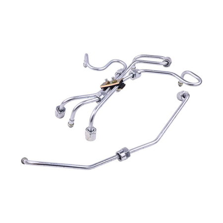 Fuel Injector Pipe Set VI8970177881 VI8970177871 VI8970177891 VI8970177901 for Isuzu Engine 4JG1 4JB1 Kobelco Excavator SK80CS-1E 80MSR-1E 80MSR 70SR 70SR-1E SK80CS - KUDUPARTS