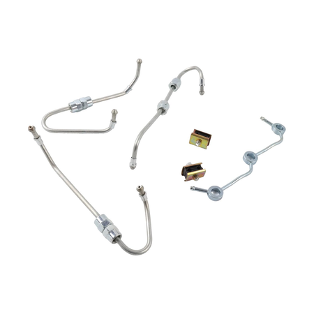 Fuel Injector Pipe Set for Kubota D1105 Toro Groundsmaster 328D 228-D Reelmaster 5400-D 5500-D Loader 22327 - KUDUPARTS