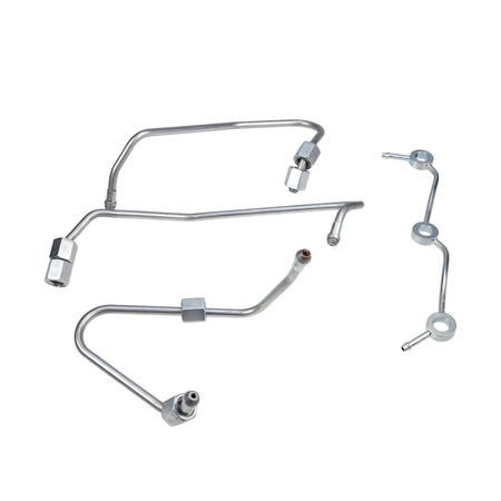 Fuel Injector Pipe Set for Kubota Engine D1105 Bobcat Loader 463 553 S70 B100 Excavator E25 E27Z - KUDUPARTS