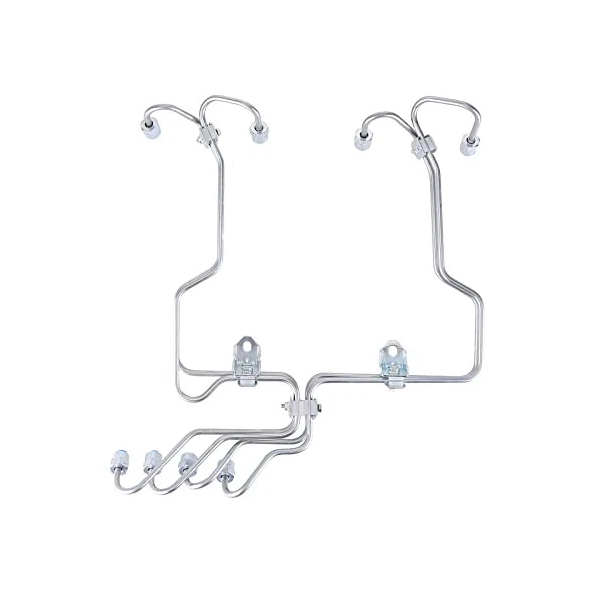 Fuel Injector Supply Tube Line Kit 3960783 3960784 for Cummins Engine 6B5.9 6BT 5.9L 1991-1993 Dodge Pickup - KUDUPARTS