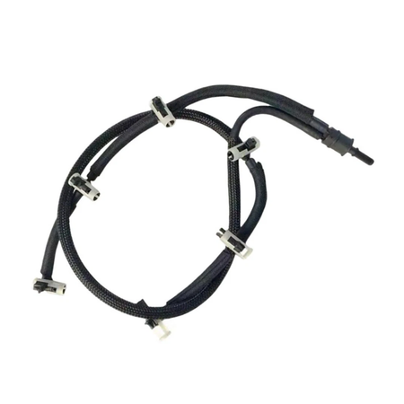 Fuel Leak Off Tube LR032107 KG23053001 JDE30510 for Jaguar F-Pace XF Land Rover Discovery Range Rover - KUDUPARTS