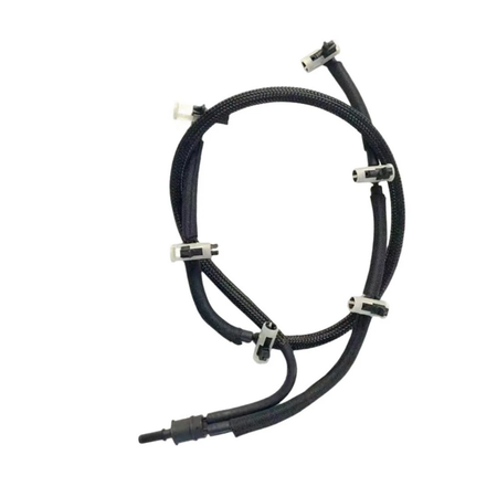 Fuel Leak Off Tube LR032107 KG23053001 JDE30510 for Jaguar F-Pace XF Land Rover Discovery Range Rover - KUDUPARTS