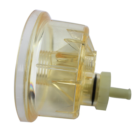 Fuel Pre-Filter Bowl 600-311-3640 for Komatsu Engine SAA4D107E SAA4D95LE SAA6D107E Loader WA100M-6 WA100M-7 WA150-6 WA200-6 - KUDUPARTS