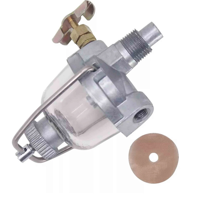 Ensemble de cuve de décantation de carburant AT326991 AM706T pour tracteurs John Deere MC 40, 320, 420, 430 et 440 et International Harvester Super AV1 404, 454 et 464.