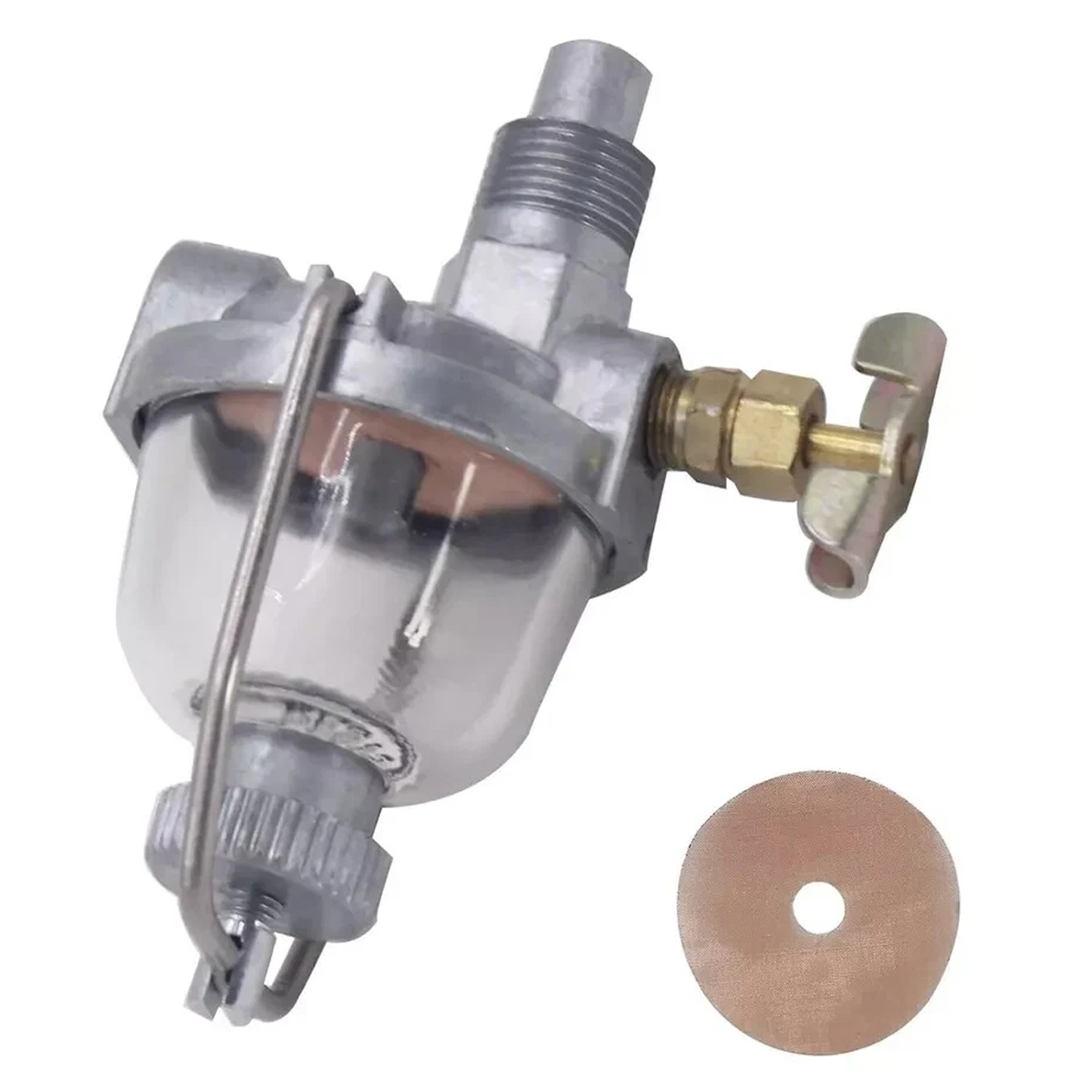 Ensemble de cuve de décantation de carburant AT326991 AM706T pour tracteurs John Deere MC 40, 320, 420, 430 et 440 et International Harvester Super AV1 404, 454 et 464.