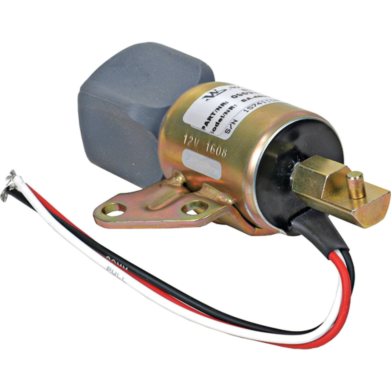 Solnoïde d'arrêt de carburant 1E231-60011 pour moteur Kubota V2203 D722 D902 Z482