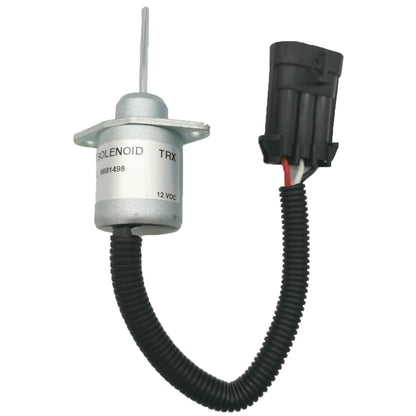 Solénoïde d'arrêt de carburant 6691498 pour Bobcat Skid Steer S510 S530 T110 T140 T180 T190 S150 avec 1 an de garantie