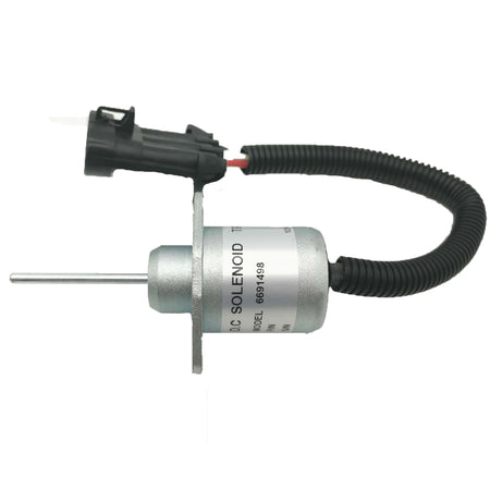 Solénoïde d'arrêt de carburant 6691498 pour Bobcat Skid Steer S510 S530 T110 T140 T180 T190 S150 avec 1 an de garantie