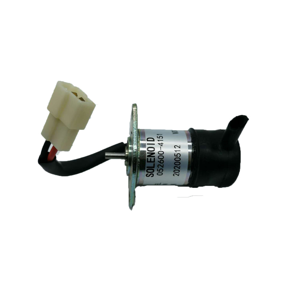 Solénoïde d'arrêt de carburant 16271-60010 16271-60012 pour Kubota R310 BX23D BX2200D F2400 ZD28 ZD1211 ZD1221L ZD1221R ZD1221RL ZD25F D1105