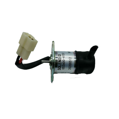 Solénoïde d'arrêt de carburant 16271-60010 16271-60012 pour Kubota R310 BX23D BX2200D F2400 ZD28 ZD1211 ZD1221L ZD1221R ZD1221RL ZD25F D1105