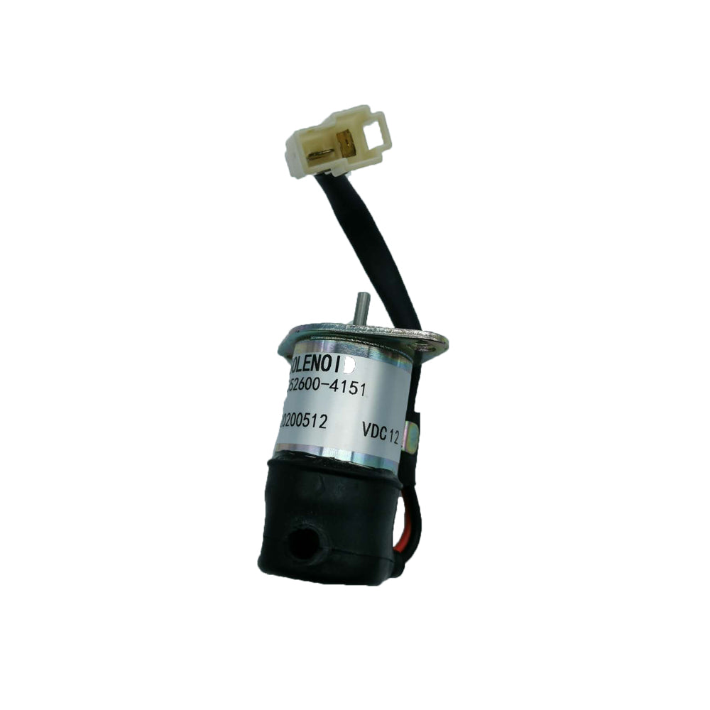 Solénoïde d'arrêt de carburant 16271-60010 16271-60012 pour Kubota R310 BX23D BX2200D F2400 ZD28 ZD1211 ZD1221L ZD1221R ZD1221RL ZD25F D1105