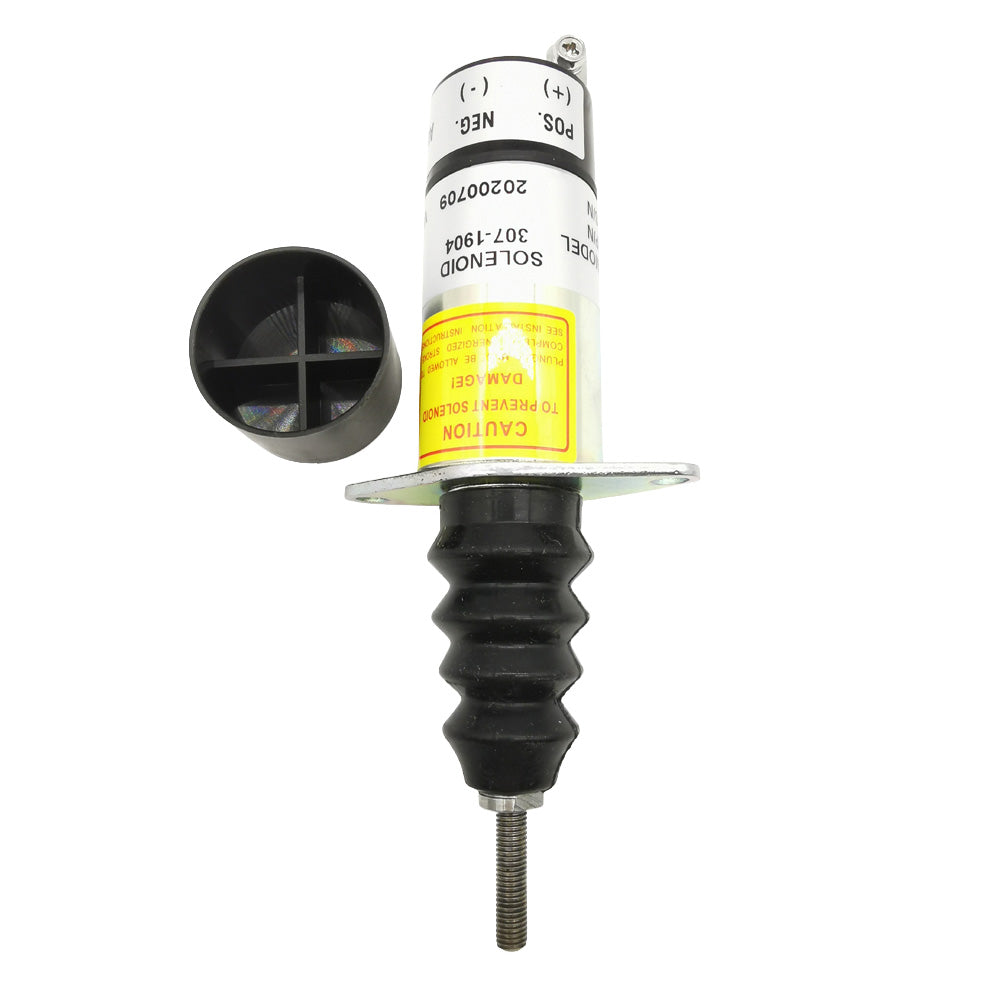 Solénoïde d'arrêt de carburant 307-1904 pour générateur Onan 1502 12V