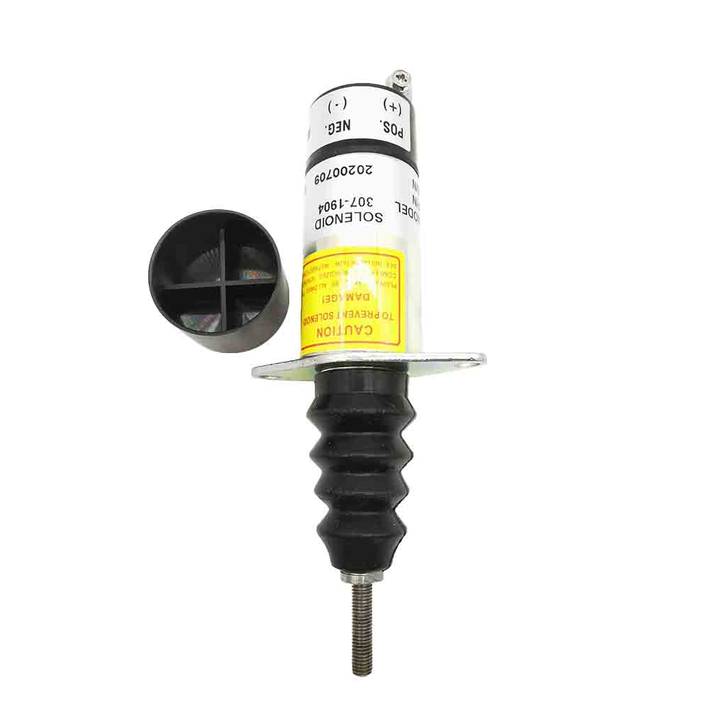 Solénoïde d'arrêt de carburant 307-1904 pour générateur Onan 1502 12V