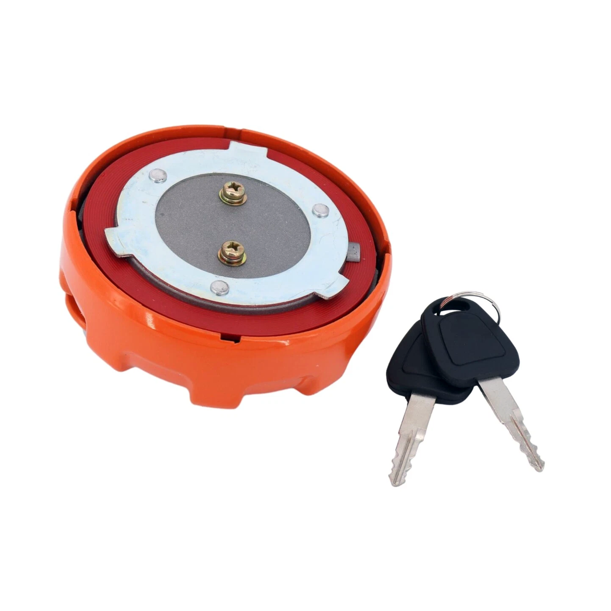 Fuel Tank Cap D100 K1004166 With 2 Keys for Daewoo Doosan DX140LC DX140W DX160W DX160LC DX180LC DX255LC