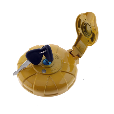 Fuel Tank Cap VOE14528922 with 2 Keys for Volvo Excavator EC140B EC160B EC180B EC240B EC290B EC700B EC460B EC360B EC330B - KUDUPARTS