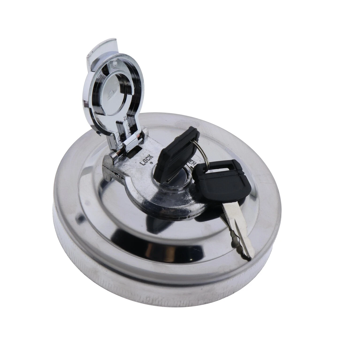 Fuel Tank Cap With 2 Keys 4361638 for John Deere Engine 4045 6068 Excavator 110 120 210 230LC 270LC 75D 75G 800C 85D 85G 200LC 330LC 370C 450CLC - KUDUPARTS
