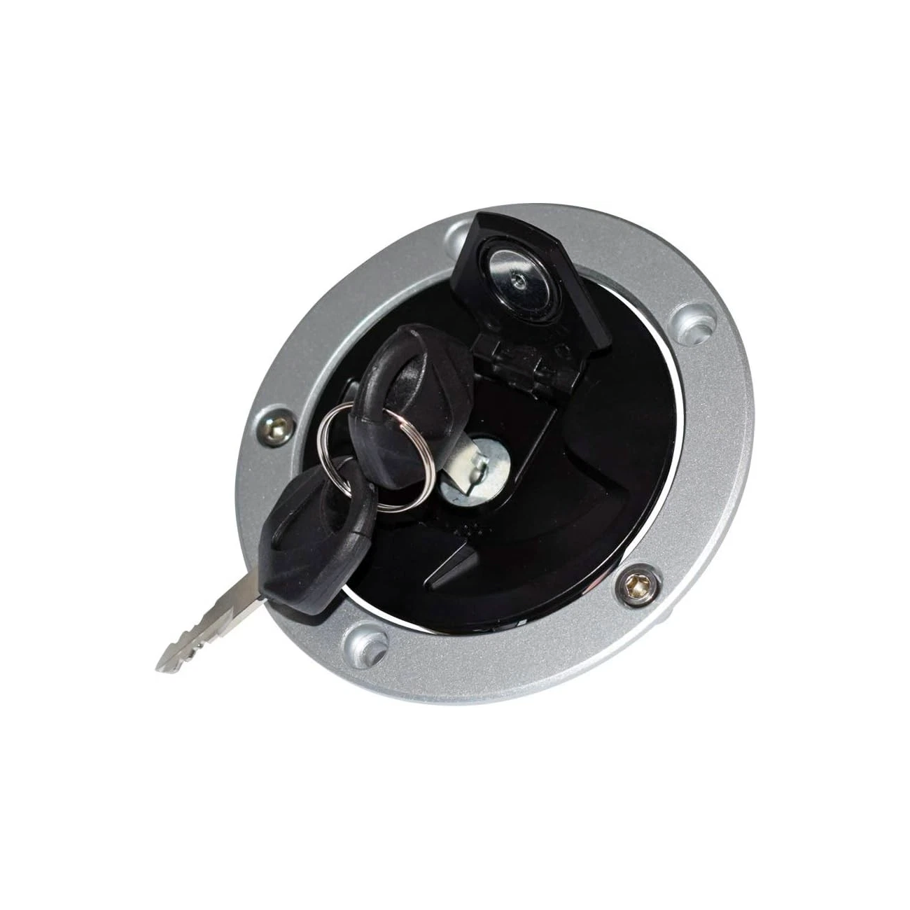 Fuel Tank Cap with 2 Keys 51049-0018 for Kawasaki Motorcycle 1990-1997 ZX1100 Ninja ZX-11 1995-1999 ZX600 Ninja ZX-6R