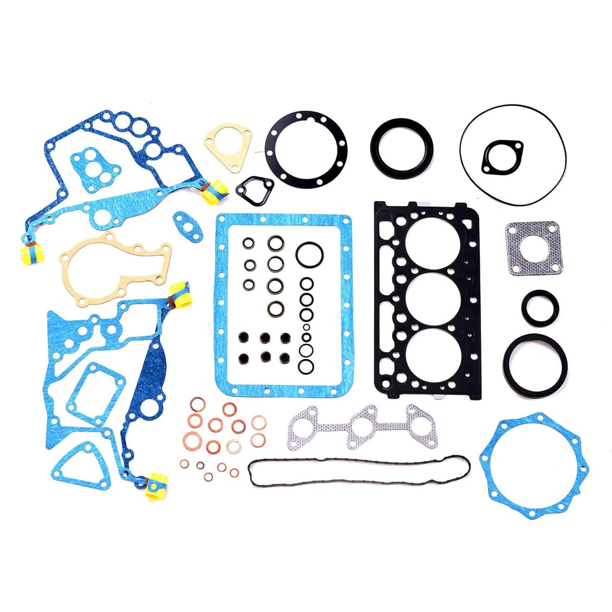 Full Gasket Kit Upper 6672739 & Lower 6672740 for Kubota Engine D722 Bobcat 316 320 322 - KUDUPARTS