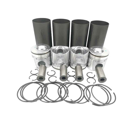 Jeu de joints + Piston + anneau + roulements + rondelle pour Cummins 3.9L 4BT Hyundai R130-5