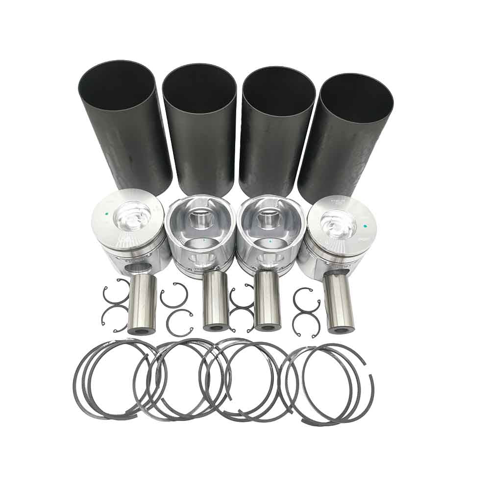 Jeu de joints + Piston + anneau + roulements + rondelle pour Cummins 3.9L 4BT Hyundai R130-5