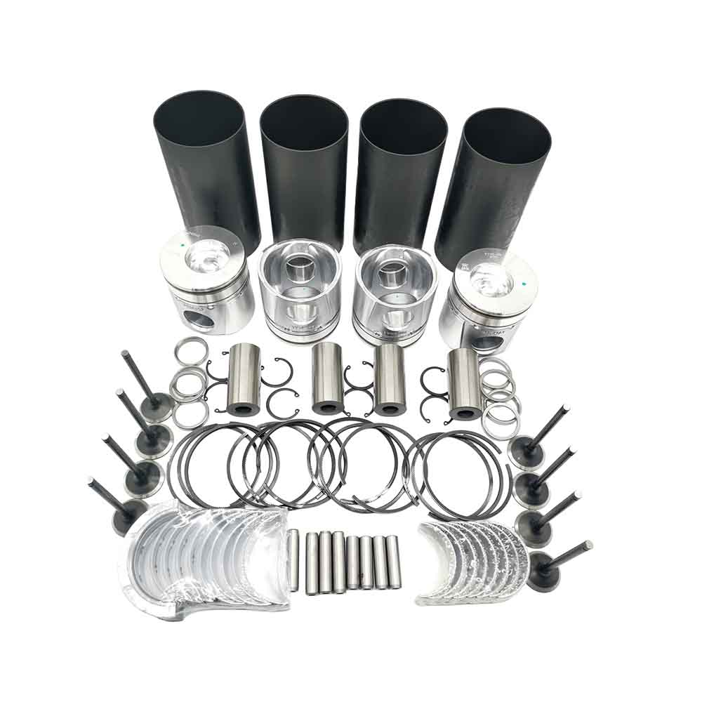 Jeu de joints + Piston + anneau + roulements + rondelle pour Cummins 3.9L 4BT Hyundai R130-5
