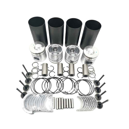 Jeu de joints + Piston + anneau + roulements + rondelle pour Cummins 3.9L 4BT Hyundai R130-5