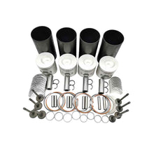Jeu de joints + Piston + anneau + roulements + rondelle pour camions à moteur Mitsubishi 4D32 4D32T